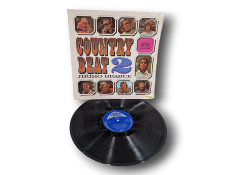 LP / vinyyli -levy (Country Beat 2 Jiriho Brabce)