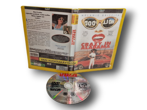 DVD -elokuva (Crazy In Alabama) K12