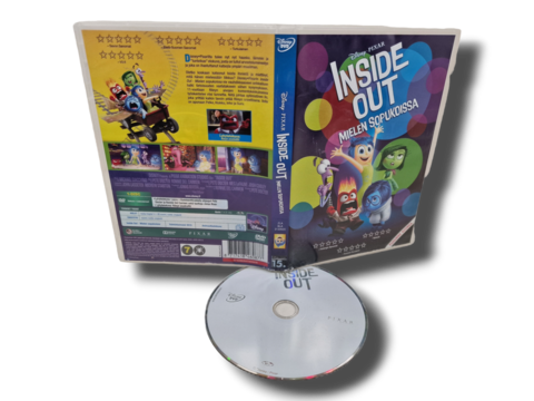 Lasten DVD -elokuva (Inside Out - Mielen Sopukoissa) K7