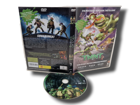 Lasten DVD -elokuva (TMNT - Teini-ikäiset Mutanttininjakilpikonnat) K12