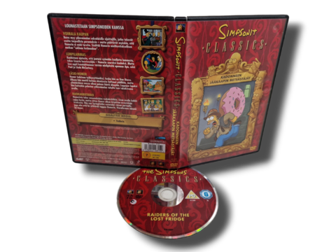 DVD -elokuva / TV -sarja (Simpsonit - Kadonneen Jääkaapin Metsästäjät) K7