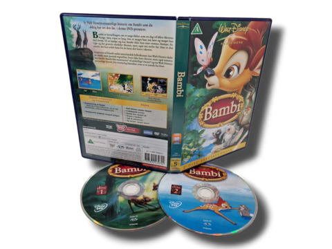 Lasten DVD -elokuva (Bambi - Walt Disney) S