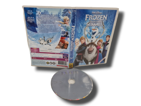 Lasten DVD -elokuva (Frozen : Huurteinen Seikkailu - Walt Disney) K7