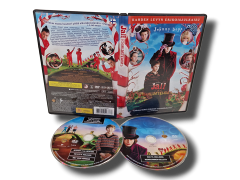 Lasten DVD -elokuva (Jali ja Suklaatehdas) K7
