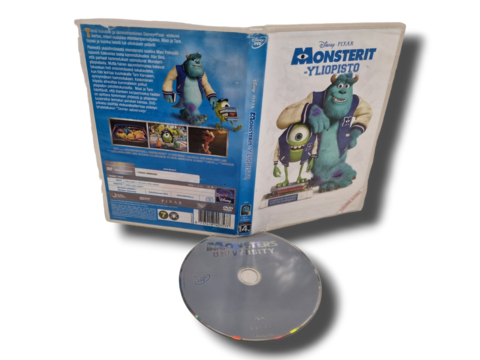 Lasten DVD -elokuva (Monsterit -Yliopisto / Disney) K7