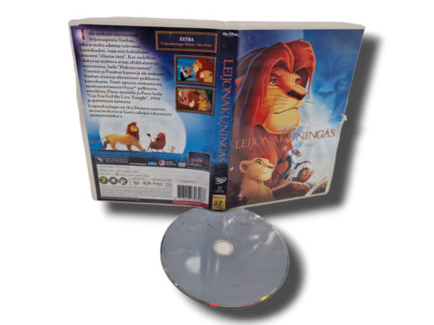 Lasten DVD -elokuva (Leijonakuningas / Disney) K7