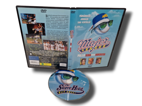 DVD -elokuva (Major Leacue - Pallo Aina Vaan Hukassa) K3