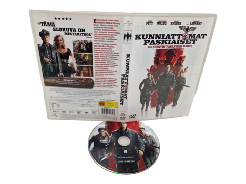 DVD -elokuva (Kunniattomat Paskiaiset) K16