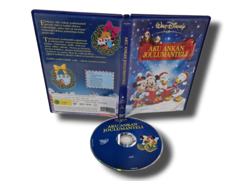 Lasten DVD -elokuva (Aku Ankan Joulumanteli - Walt Disney) S