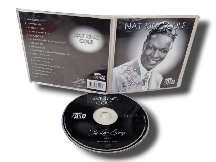 CD -levy (Nat King Cole - The Love Songs) - Salamakauppa