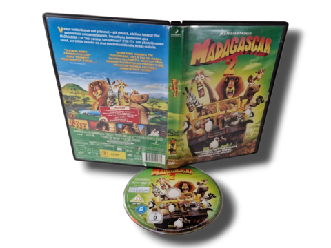 Lasten DVD -elokuva (Madagascar 2) K7