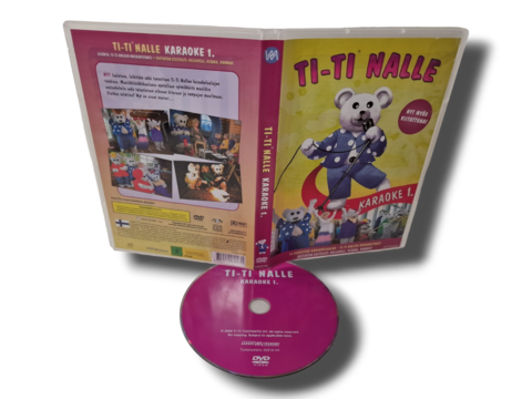 Lasten DVD -elokuva (Ti-Ti Nalle -  Karaoke 1) S