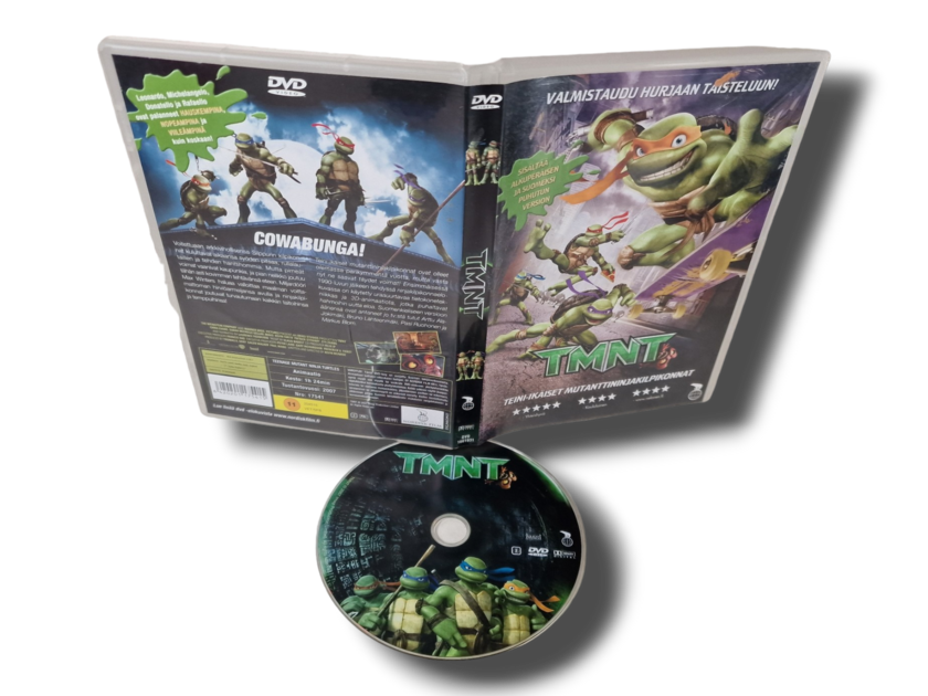 Lasten dvd elokuva teini ik iset mutanttikilpikonnat tmnt k12