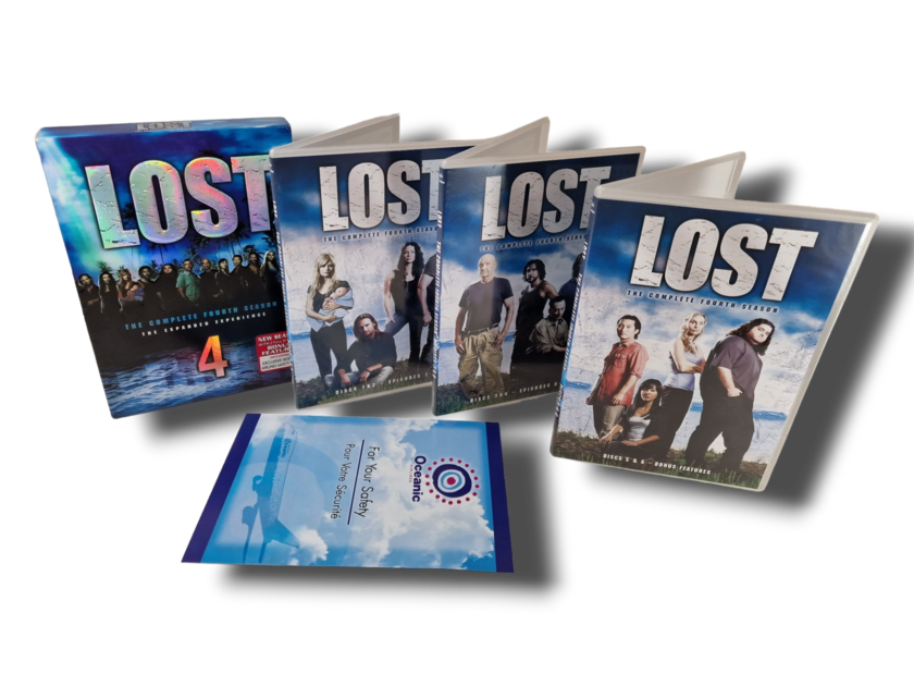 Dvd Tv Sarja Lost Season 4 K16 Salamakauppa 1732