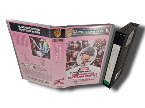 VHS -elokuva (Vaaleanpunaisen Pantterin Kosto) K12