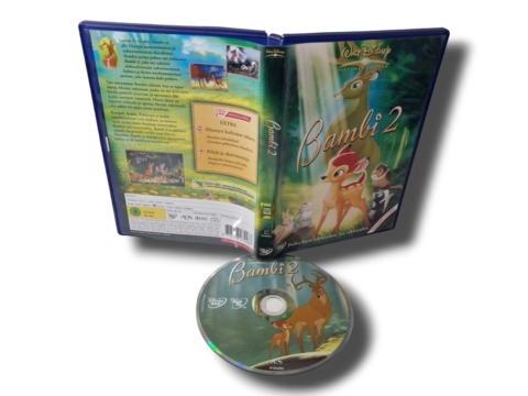 Lasten DVD -elokuva (Bambi 2 - Walt Disney) S