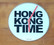 Seinäkello (Lasinen Karlsson Hong Kong Time seinäkello)