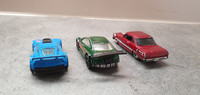 Kolme pikkuautoa (Hot Wheels)