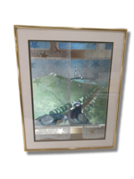 Lintuaiheinen taulu (50 x 40 cm)