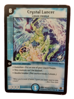 DuelMasters keräilykortti - Crystal Lancer (Dm-05)