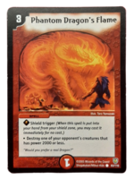 DuelMasters keräilykortti - Phantom Dragon's Flame (Dm-05)
