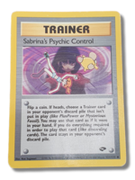 Pokemon kortti Sabrina's Psychic Control 121/132 (Gym Challenge)