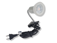 Klipsivalaisin LED-polttimolla (Livarno Lux)
