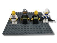 Neljä Lego figuuria #1