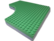 Kaksi Lego rakennuslevyä (19 x 19cm)