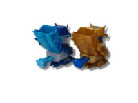 Kaksi lelua (Takara Tomy Bottleman)