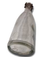 Vanha pullo keraamisella korkilla (Woima)