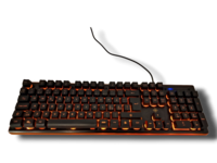 Taustavalaistu näppäimistö (Deltaco Gaming DK210)