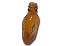 Pieni ruskea AV pullo (15 cm)