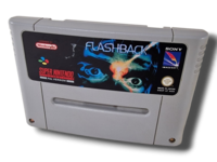 SNES -peli (Flashback PAL version)