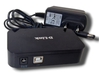 7 -porttinen USB -hubi (D-Link DUB-H7)