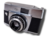 Vintage filmikamera (Agfa Silette Rapid I)