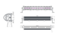 SunFox LED Kaukovalopaneeli, ref 37,5, 120W, SF-G3B-120W