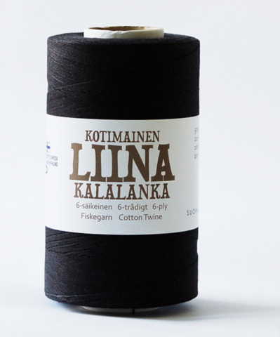 Kotimainen LIINA Kalalanka 12-säik. ja 15-säik. MUSTA