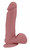 Dildo peniksen mallinen kiveksillä varusteltu dildo pituus 20 cm