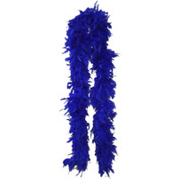 Höyhenpuuhka Royal blue - Sähäkkä sininen Boa