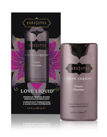 KAMASUTRA - LOVE LIQUID pitkään luistava liukuvoide, silkkisen pehmällä koostumuksella.