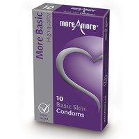 MoreAmore Kondomi Basic Skin -  Perus kondomi kaikenlaiseen seksiin