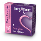 MoreAmore Kondomi - Juomukondomi - kondomi nystyillä