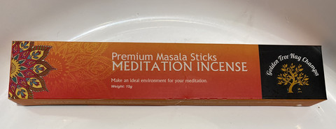 Golden Tree Nag Champa Premium Masala Stick Meditation