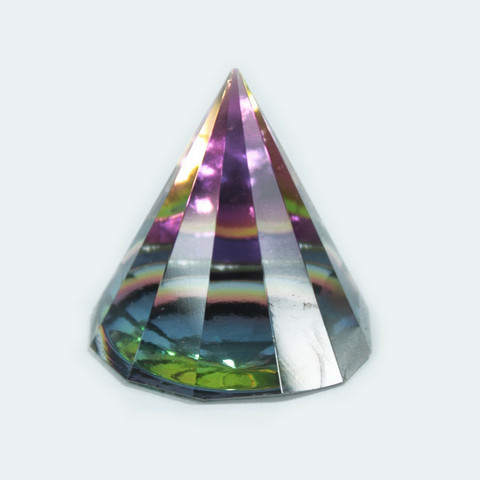 12 sivuinen maaginen pyramidi lasia korkeus 60 mm