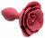 Anaalitappi silikoonia ruusu koristeella nätti