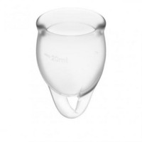 Kuukuppi menstrual cup on ekologinen kuukautissuoja tuplasetti