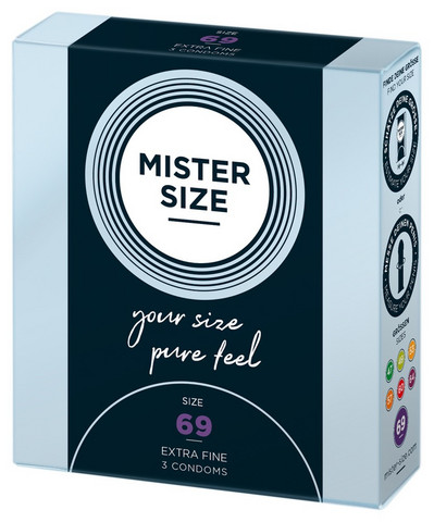 MISTER SIZE 69 mm - Vegaani kondomi joka on kuin toinen iho