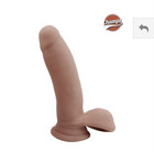 Smoothy tekopenis, dildo, pippeli  7 tuumaa imukupilla