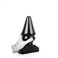 All Black Anustappi 28,5 cm - Iso anaalitappi - Jätti kokoinen anustappi